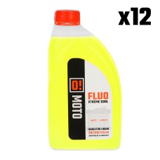 OMOTO НАБІР 12 ШТУК РІДИНА ДЛЯ РАДІАТОРІВ 1L O! FLUO XTREME COOL+135 ГОТОВА ДО ВИКОРИСТАННЯ (O!MOTO) (OLE-001) (-40 ДО +135) (ПАКЕТ 12 ШТУК)