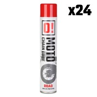 OMOTO НАБІР 24 ШТУК СПРЕЙ МАСТИЛО ДЛЯ ЛАНЦЮГА 750ML ROAD O! CHAIN LUBE (O!MOTO) (OLE-006) (ПАКЕТ 24 ШТУК)