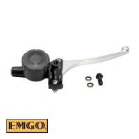 EMGO передній гальмівний насос комплектний (15,8MM) з кріпленням дзеркала і важелем Honda CX 500 '78, CB 750 F2 '77-'78, GL 1000 '75-'78 (OEM: 45500-410-000) колір чорний