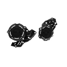 Захист двигуна (захист кришки / кришки зчеплення та генератора) Acerbis X-POWER GAS-GAS EC-F 250 / 350 '24-'25, Husqvarna FE 250 / 350 '24-'25, KTM EXC-F 250 / 350 '24-'25, XW-F 350 '24-'25 колір чорний