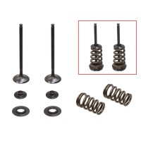 PSYCHIC Випускні клапани (комплект клапанів з пружинами і шайбами) KTM SX-F / EXC-F 250 '05-'07