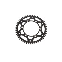 GROSSKOPF РОЗПРОДАЖ ЗАДНЯ ЗІРКА АЛЮМІНІЄВА T7075 (ERGAL) 270 51 (27051) YAMAHA YZ/YZF '99-'24, WRF '01-'24 (JTR251.51) КОЛІР ЧОРНИЙ