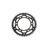 GROSSKOPF РОЗПРОДАЖ ЗАДНЯ ЗІРКА АЛЮМІНІЄВА T7075 (ERGAL 289 48 (28948) HONDA CR/CRF '83-'25, BETA RR '13-'25, (JTR210.48) ) КОЛІР ЧОРНИЙ