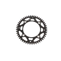 GROSSKOPF РОЗПРОДАЖ ЗАДНЯ ЗІРКА АЛЮМІНІЄВА T7075 (ERGAL) 4486 49 (448649) KTM SX 85 '04-'24, 105 XC '07-'11 КОЛІР ЧОРНИЙ (JTR895.49) (ЛАНЦ. 428)