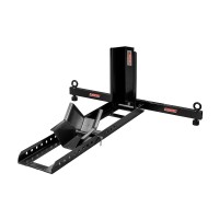 Універсальна підставка BIKETEC з важелями, тримач переднього колеса з колискою для транспортування мотоцикла, колір чорний 90x40x90см