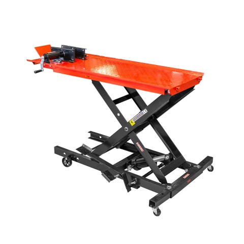 Гідравлічний майстерний підйомник-платформа BIKETEC 1350MM x 500MM для мотоциклів до 360KG - максимальний підйом 780MM