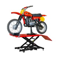 Гідравлічний майстерний підйомник-платформа BIKETEC 1350MM x 500MM для мотоциклів до 360KG - максимальний підйом 780MM