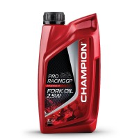 Олива для вилки / амортизаторів / підвіски CHAMPION PRORACING GP FORK OIL 2,5W 1L синтетична (AKC)