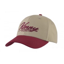 Кепка з козирком KENNY RACING DIRT ECRU бежевий/червоний