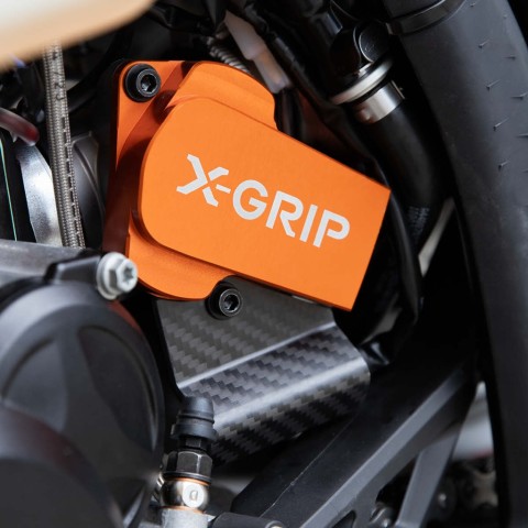 Захист TBI X-GRIP (TBI-PROTECTOR) KTM SX/EXC '23-, HUSQVARNA TC/TE '24-, GASGAS EC/MC '24-, колір помаранчевий
