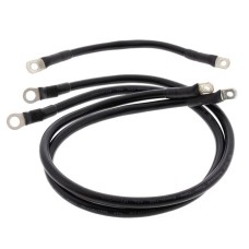 ALL BALLS НАБІР ПРОВОДІВ ДО АКУМУЛЯТОРА (ДОВЖИНА 23СМ, 2x76СМ, ЧОРНІ) HARLEY FLH ELECTRA GLIDE '80-'81, FLHT ELECTRA GLIDE '82-'88, FLHTC CHROME '85, FLHTC ELECTRA GLIDE CLASSIC '82-'88, FLHTC SPECIAL '86-'88, FLT TOUR GLIDE '80-'83