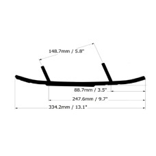 Снігові лижі SPI SNOW WIDIA (ковзани) LYNX ADVENTURE V800 '07-'09, BOONDOCKER 600 '20-'21, BOONDOCKER 850 '18-'22, SKI DOO BACKCOUNTRY '19-'23, EXPEDITION 900 ACE '14-'23, EXPEDITION SE 900 '15-'23, EXPEDITION SPORT 600 '11-'23 (снігохід)