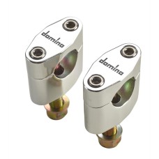 DOMINO підставки керма зі гвинтами для керма 28 мм, висота 20 мм, колір срібний