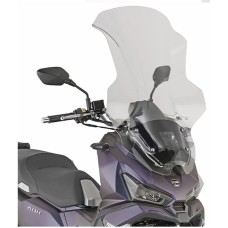 Вітрове скло KAPPA для SYM ADX 125 '24-'25, 78 x 56 см прозоре (на 34 см вище за оригінальне)