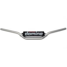 Алюмінієвий кермо DOMINO (ERGAL 7075) FATBAR 28MM високий з поперечкою, сріблястий колір