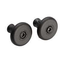 DOMINO КІНЦЕВИКИ / КОРКИ ДЛЯ КЕРМА З ОТВОРОМ 12MM КОЛІР ЧОРНИЙ