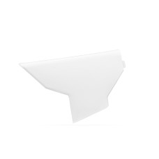 Кришка повітряного фільтра UFO для Husqvarna TC 125 / 150 / 250 / 300 '25-'26, TX 300 '25-'26, FC 250 / 350 / 450 '25-'26, FX 350 / 450 '25-'26, білий колір