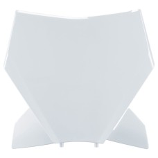 Передній номер Polisport (пластик) KTM SX/SX-F/XC/XC-F 125/250/350/450 '23-'25 білий