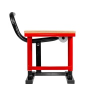 PROMX PRO WOOD СТОЯК/ПІДЙОМНИК/ПІДСТАВКА ДЛЯ КРОСОВОГО МОТОЦИКЛА ОЗДОБЛЕННЯ ДЕРЕВО ЧЕРВОНИЙ КОЛІР (ДЕТАЛІ - ДИВ. ДОДАТКОВИЙ ОПИС)