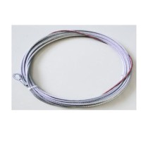 BRONCO сталевий трос для (лебідки) лебідок 2500 / 3000 / 3500LBS довж. 15.2M, діам. 4.8MM