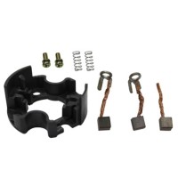 BRONCO тримач щіток і щітки стартера YAMAHA YFM 50 RAPTOR '04-'08, YFM 80 BADGER '86-'01, YFM 80 GRIZZLY 05-'08, YFM 80 RAPTOR '02-'08, YFM 100 CHAMP '90-'92, YFM 100 MOTO '85-'89