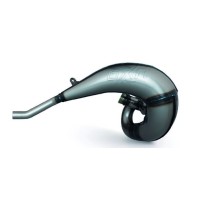 OXA FACTORY дифузор (резонансна труба) передня вихлопна сталева труба KTM EXC 250 / 300 '17-'18 карбюратор, HUSQVARNA TE 250 / 300 '17-'19, KTM EXC 250 / 300 TPi '17-'19