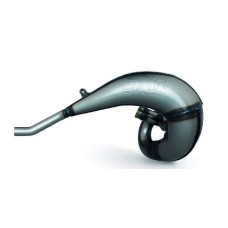 OXA FACTORY дифузор (резонансна труба) передня вихлопна сталева труба KTM EXC 250 / 300 '17-'18 карбюратор, HUSQVARNA TE 250 / 300 '17-'19, KTM EXC 250 / 300 TPi '17-'19