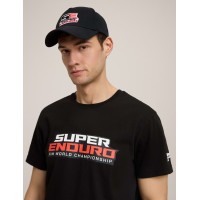 Кепка з козирком Diverse PROMOCJA Extreme Team Enduro (SuperEnduro) колір чорний розмір універсальний