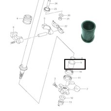 BRONCO Втулка рульової колонки SUZUKI LTR 450, LTA 450/500/700/750