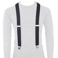 Підтяжки OXFORD для штанів SLIM (вузькі - 35MM) колір чорний