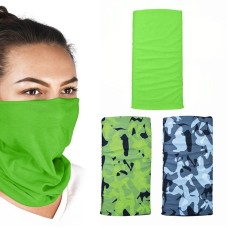 OXFORD БАГАТОФУНКЦІОНАЛЬНА ВІТРОЗАХИСНА БАНДАЖ-КОШИК COMFY HAVOC GREEN 3 ШТУКИ В УПАКОВЦІ КОЛІР CAMO/ЗЕЛЕНИЙ