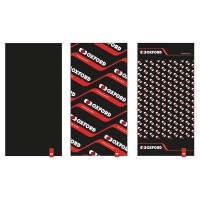 Багатофункціональний вітрозахисний комір Oxford Comfy Racing, 3 штуки в упаковці, колір чорний/червоний/білий