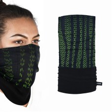 Теплий комір Oxford Snug Haste Green чорний/зелений