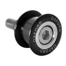 OXFORD SPINNERS PREMIUM КОТУШКИ (СЛАЙДЕРИ) ВГВИНЧУВАНІ У МАЯТНИК M8X1,25 З ПІДШИПНИКОМ КОЛІР ЧОРНИЙ