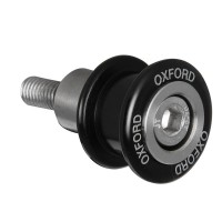 OXFORD SPINNERS PREMIUM КОРОТКІ РОЛИКИ (СЛАЙДЕРИ) ВГВИНЧУВАНІ У МАЯТНИК M8X1,25 З ПІДШИПНИКОМ І З ВІДСТУПОМ КОЛІР ЧОРНИЙ
