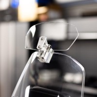 Регульований дефлектор на вітрове скло OXFORD прозорий (CLEAR) 260 x 125MM