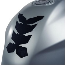 Гелева захисна наклейка на бак OXFORD TANKPAD MANTIS низька плоска чорна