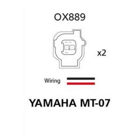 OXFORD З'ЄДНУВАЧ (ПРОВІД / ПЕРЕХІДНИК / КАБЕЛЬ / ПОДОВЖУВАЧ) ДЛЯ СВІТЛОДІОДНИХ І ЛАМПОВИХ ПОВОРОТІВ ДО РОЗ'ЄМУ OEM YAMAHA MT-07