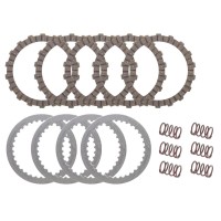 Комплект дисків зчеплення з прокладками і пружинами PSYCHIC 2025/01 для HONDA GROM 125 '22-'24, Z 125 MONKEY '22-'24 (OEM: 22201-KPH-900, 22321-KE8-000, 22401-KPH-900)