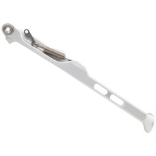 PSYCHIC 2025/01 Бокова підніжка KTM XC 125 '23, XC / XC-F 250 / 300 / 350 / 450 '23, HUSQVARNA TX 300, FX 350 / 450 '23, колір сріблястий