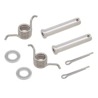 PSYCHIC 2025/01 Комплект для монтажу підніжок (штифти, пружини, шайби та фіксатори) KTM EXC / XC / EXC-F / SX-F / XC-F / XC-W / XC-FW 125 / 150 / 250 / 300 / 350 / 450 / 500 '23-'24,