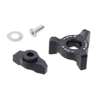 PSYCHIC 2025/01 гвинт регулювання заднього амортизатора KTM SX / XC / XC-F / SX-F / XC-F 125 / 250 / 350 / 450 '23-'24, EXC / XC-W EXC-F / SMR 150 / 250 / 300 / 350 / 450 / 500 '24, колір чорний