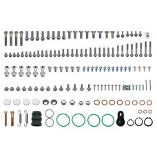 PSYCHIC 2025/01 КОМПЛЕКТ ГВИНТІВ, ГАЙОК, ШАЙБ І ВТУЛОК ДЛЯ МОНТАЖУ ПЛАСТИКІВ KTM SX / XC 85 / 125 / 150 '02-'24, HUSQVARNA TC / TE / TX 125 '14-'24, TE 150 '17-'24, GAS GAS MC 125 / 150 '21-'24