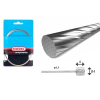 ELVEDES РОЗПРОДАЖ ТРОСИК ПЕРЕМИКАЧА НЕРЖАВІЮЧИЙ ШЛІФОВАНИЙ ДОВЖИНА 2250ММ 1 ШТ