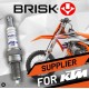 BRISK RACING свічка запалювання AR10C-OE KTM 50 SX '24 -, KTM 50 SX '24, SX 65 '24- 85 SX '25-, HUSQVARNA TC 50/65/85 '24-, GASGAS MC 50/65/85 '24-, (ПЕРШЕ ВСТАНОВЛЕННЯ - OEM)