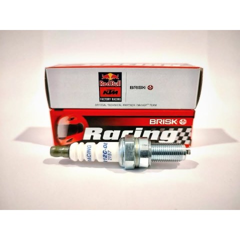 BRISK RACING свічка запалювання AR12C-OE KTM 65 SX '24 -, HUSQVARNA TC 65 '24-, GASGAS MC 65 '24- (перший монтаж - OEM)