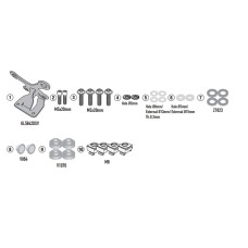 KAPPA 2025/04 Кріплення вітрового скла 1173SK HONDA CB 650 R '24-'25,