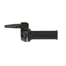 Універсальна ручка газу Domino комплектна 2T Minicross з захистом і ручками (грипсами-1127) чорний