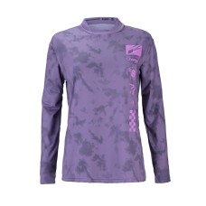 Велосипедна жіноча кофта KENNY RACING MTB WOMAN CHARGER DYE LILA фіолетова розмір M