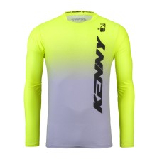 Велосипедна кофта KENNY RACING MTB дитяча/junior/дитяча PROLIGHT GRADIENT ЖОВТА колір жовтий розмір XS (10/12 років)